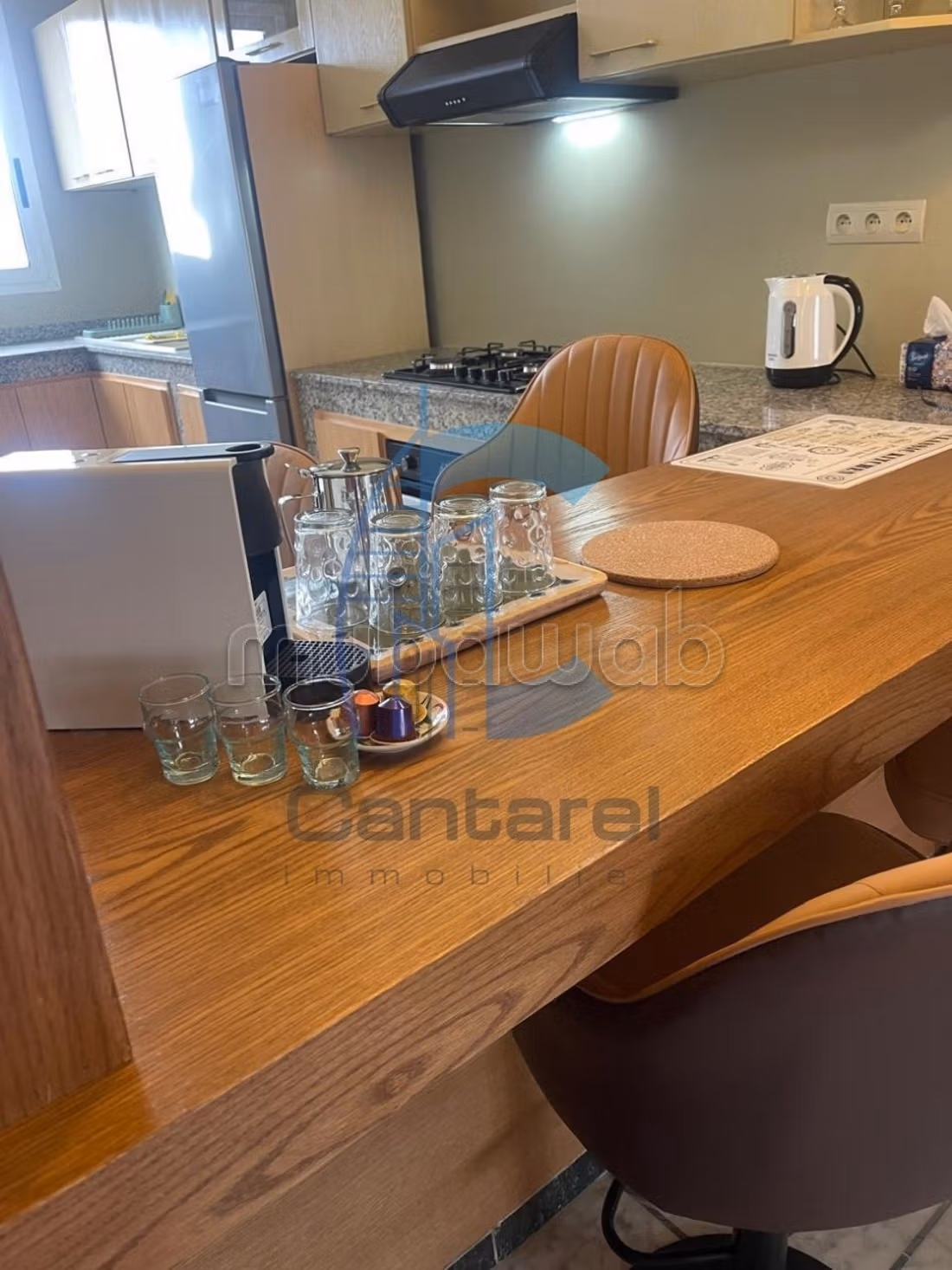 Posizione dell'appartamento arredato, Ain Diab, Casablanca
