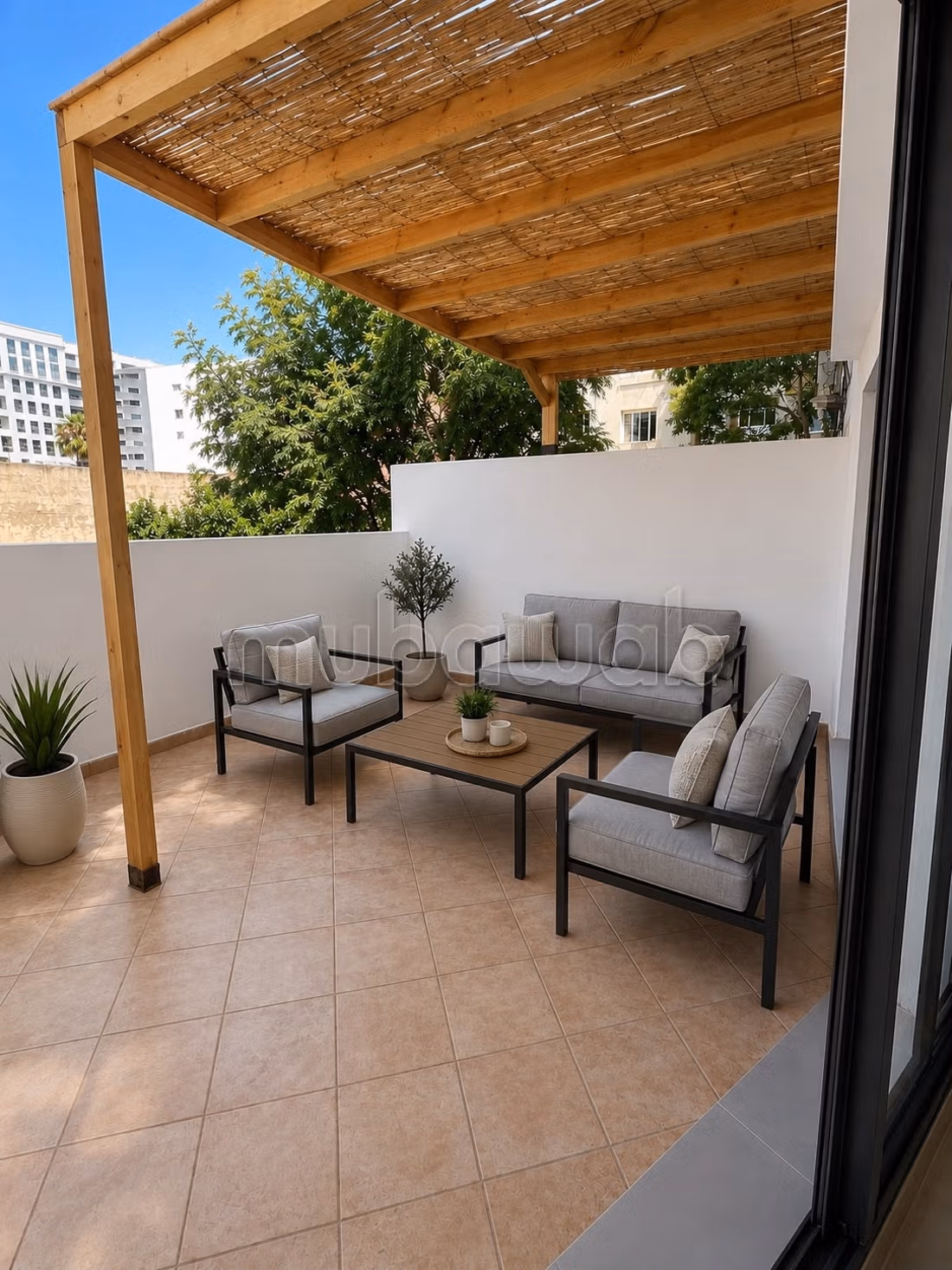 Splendido appartamento con 1 camera da letto completamente ristrutturato con grande terrazza e posto auto - Gauthier / Bourgogne - Casablanca