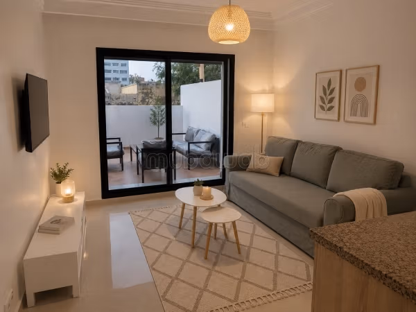 Splendido appartamento con 1 camera da letto completamente ristrutturato con grande terrazza e posto auto - Gauthier / Bourgogne - Casablanca