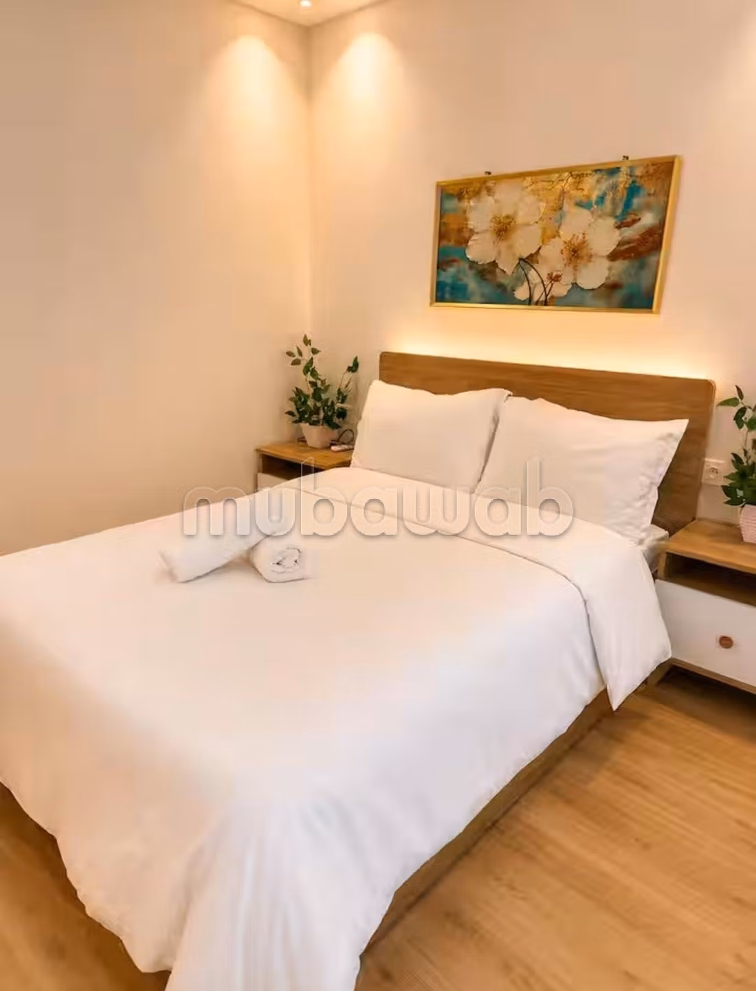 Bel appartement en location à Benjdia. 
2 pièces — 5