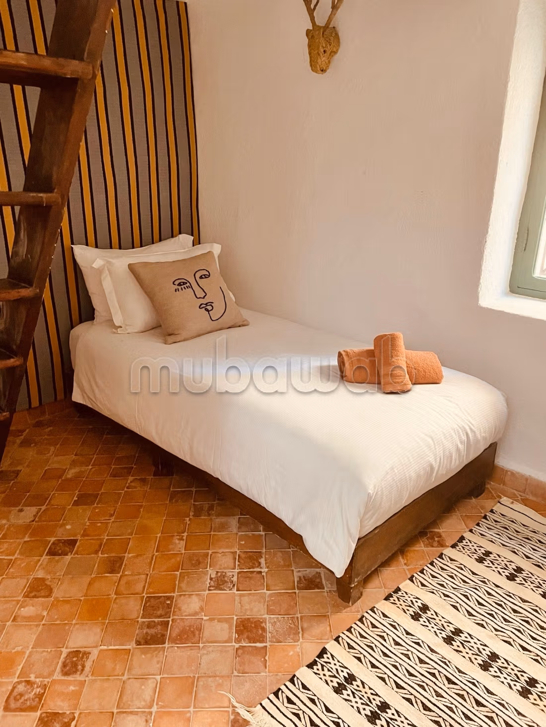 Riad vu mer dans le médina d'Essaouira