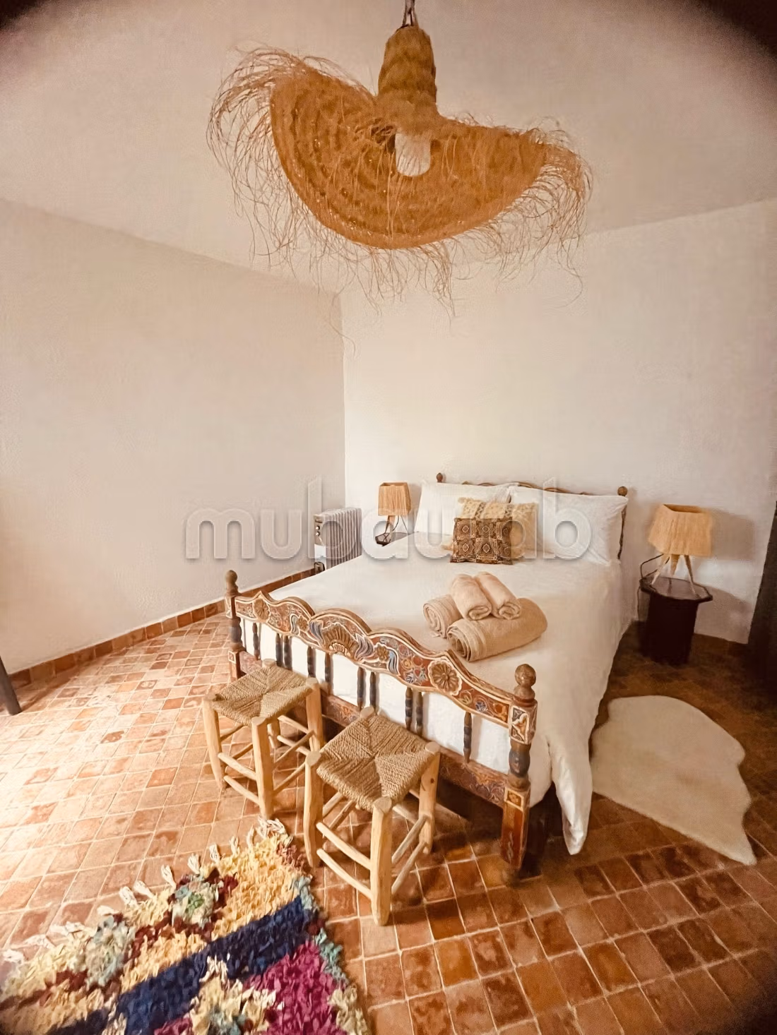 Riad vu mer dans le médina d'Essaouira