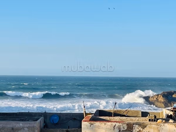 Riad vu mer dans le médina d'Essaouira