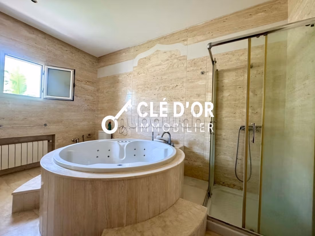 Charming villa with pool for rent in Gammarth