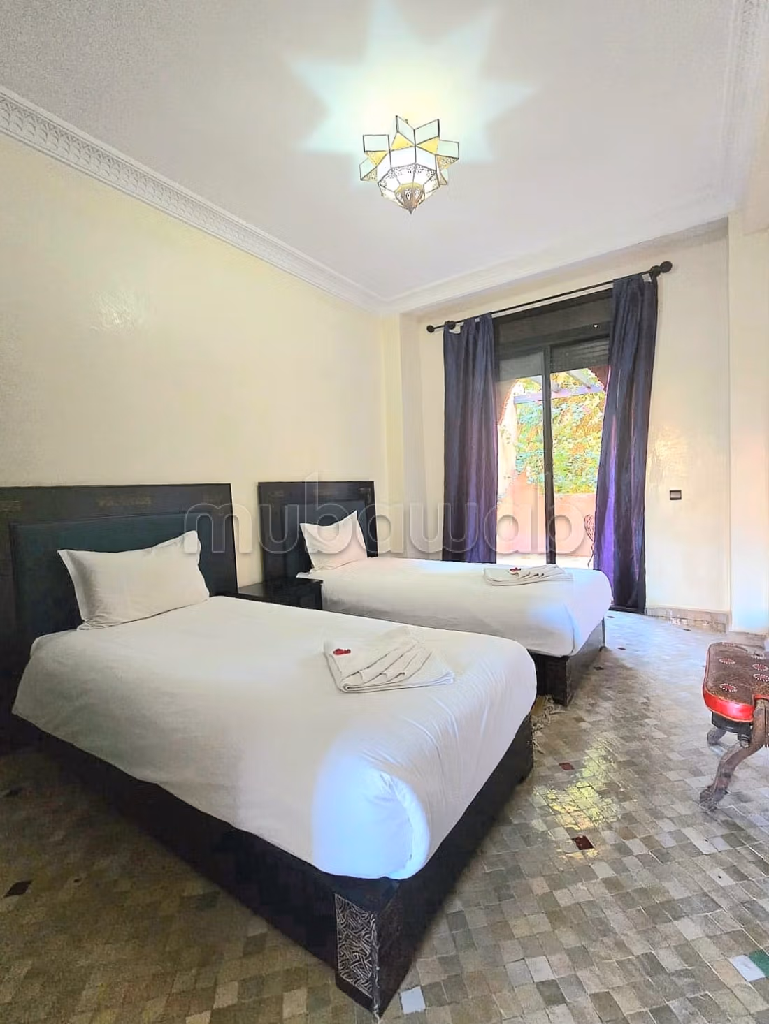Somptueuse villa à louer à Route de Ouarzazate.
Surface totale 310 m².
Bien meublé
