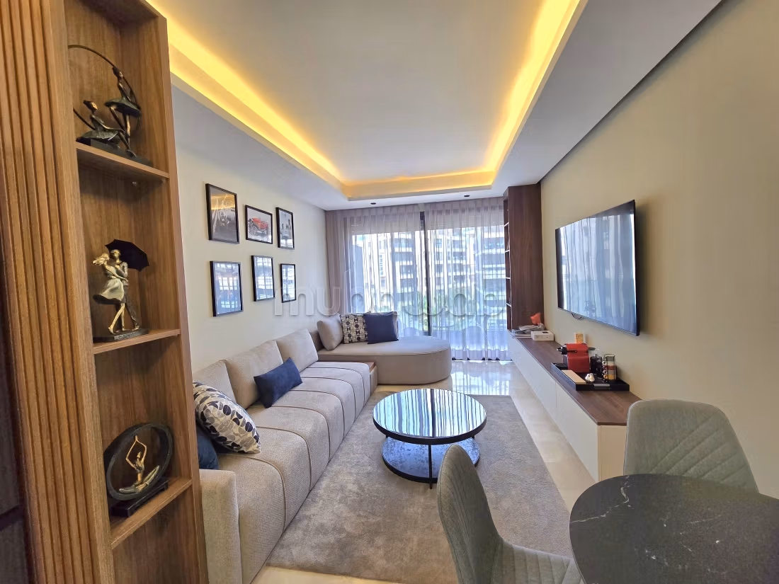 Appartement en location à Casablanca Finance City. 1 belle chambre. Bien meublé