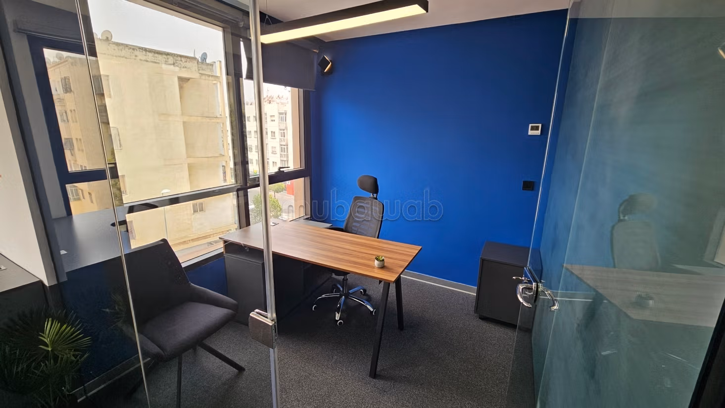 Top Etage gemeubeld kantoor van 120 m² in Sidi Maarouf