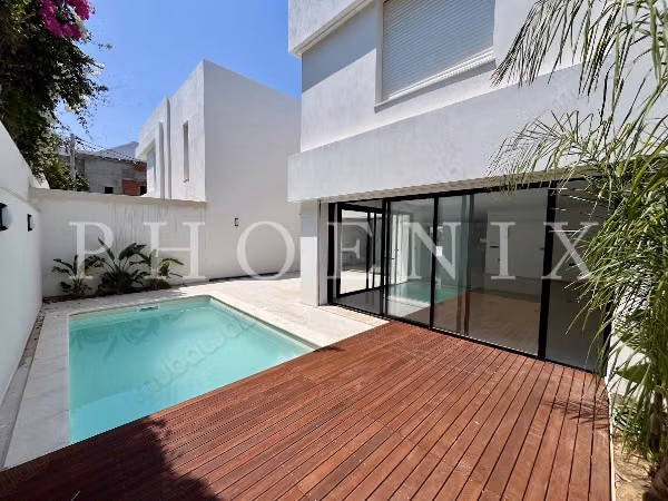 Villa S3 avec piscine à Gammarth