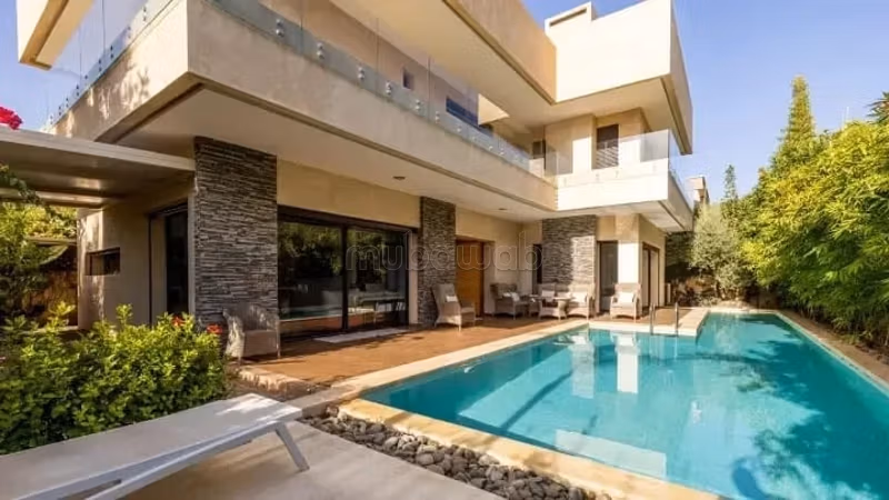 Vivi il lusso ad Amelkis – Splendida villa ammobiliata con piscina in affitto