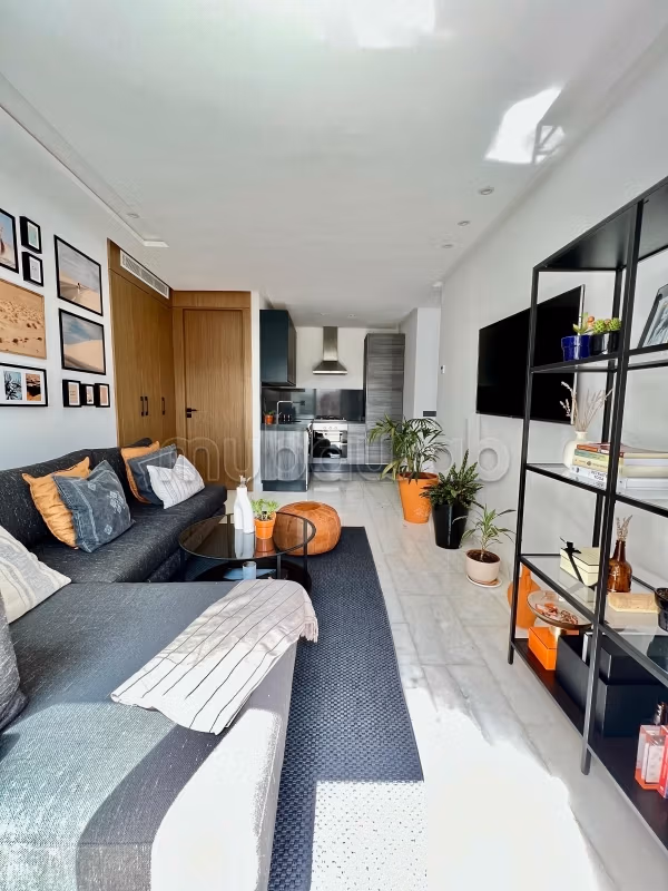 Studio bien meublé et ensoleillée