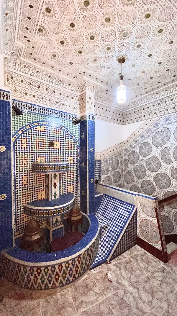 Maison dans la médina de Marrakech kassba surplombant le Palais de la Bahia