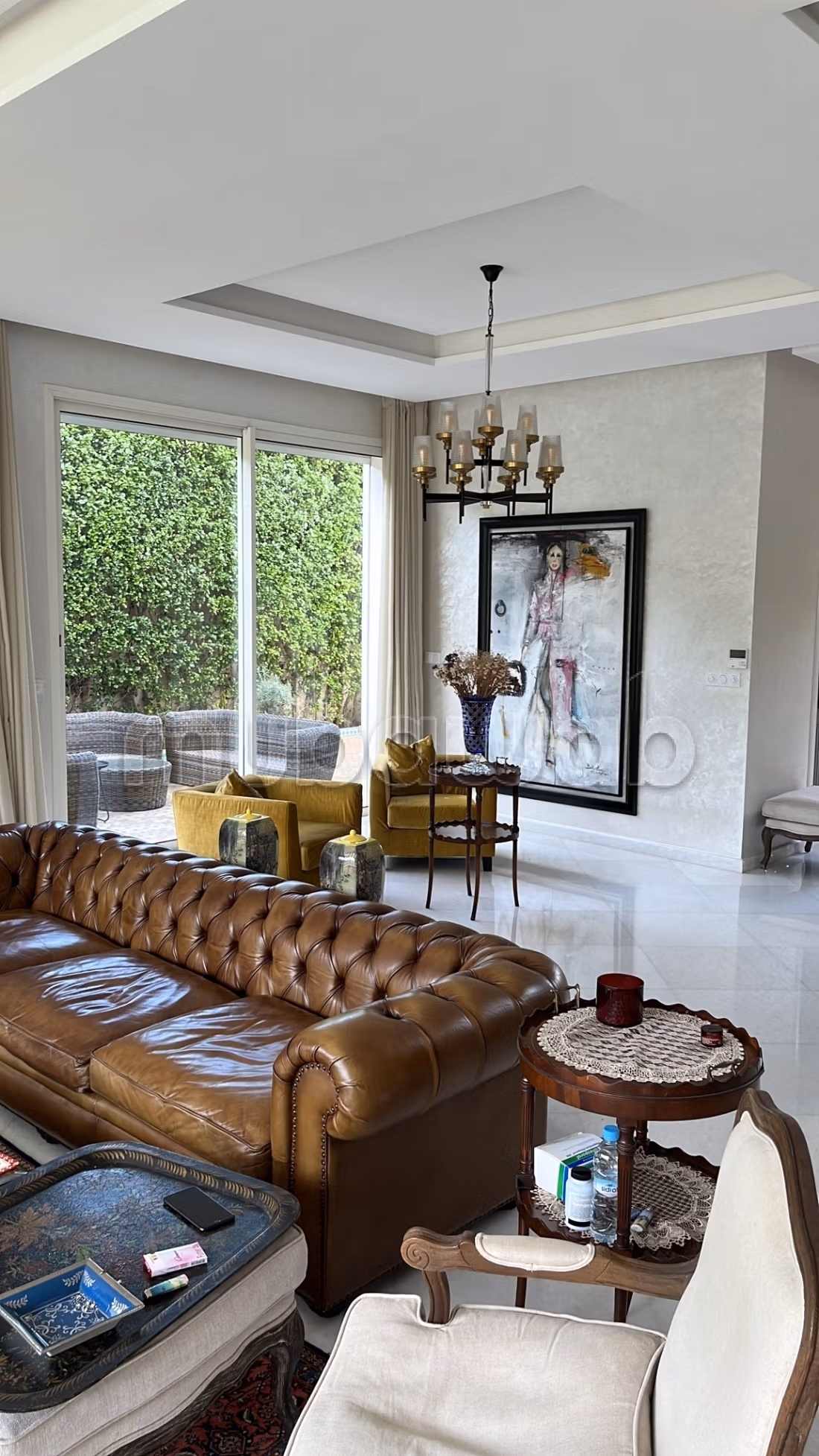 Vente villa piscine jardin dar bouazza casablanca