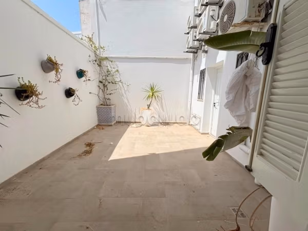 S1 Vide au RDC avec terrasse à La Marsa Ville