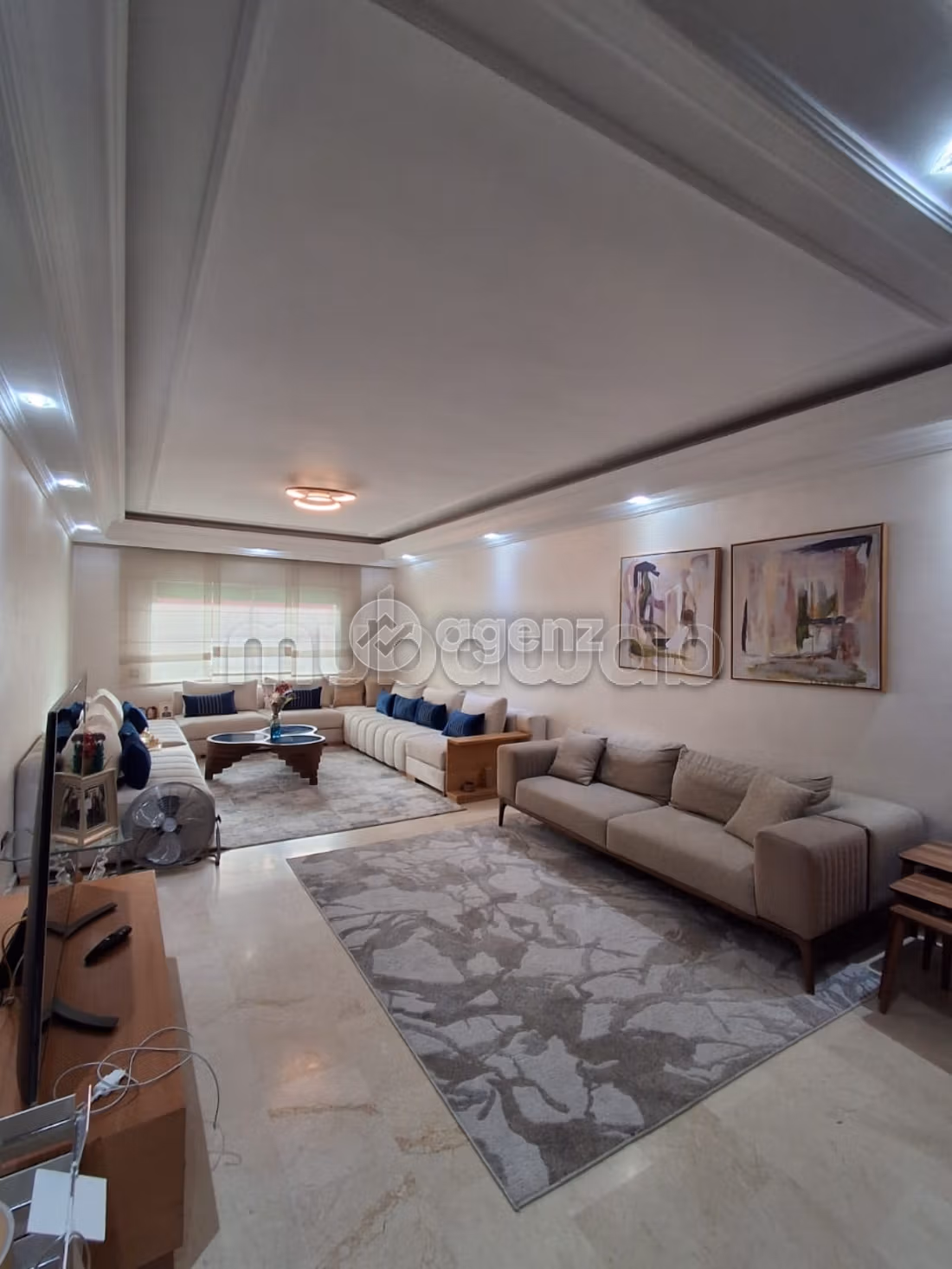 Appartement à vendre 132 m², 3 chambres Les Hôpitaux Casablanca