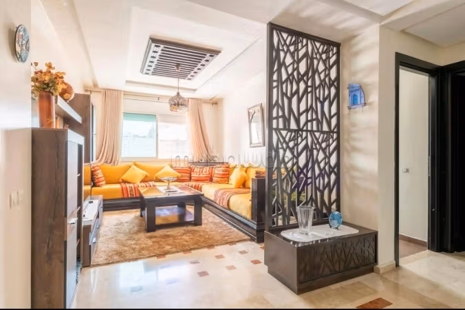 Appartement à Agdal. Grande superficie de 85 m². Cave