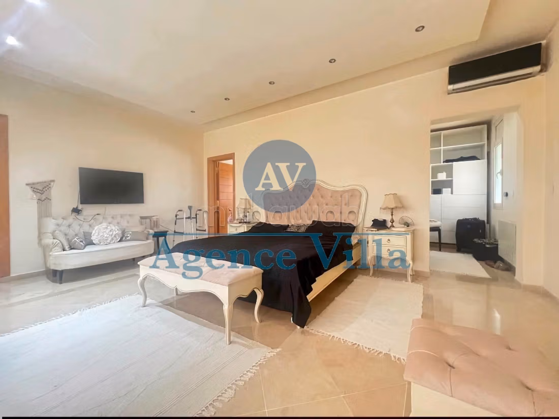 For rent villa S5 with pool in Soukra