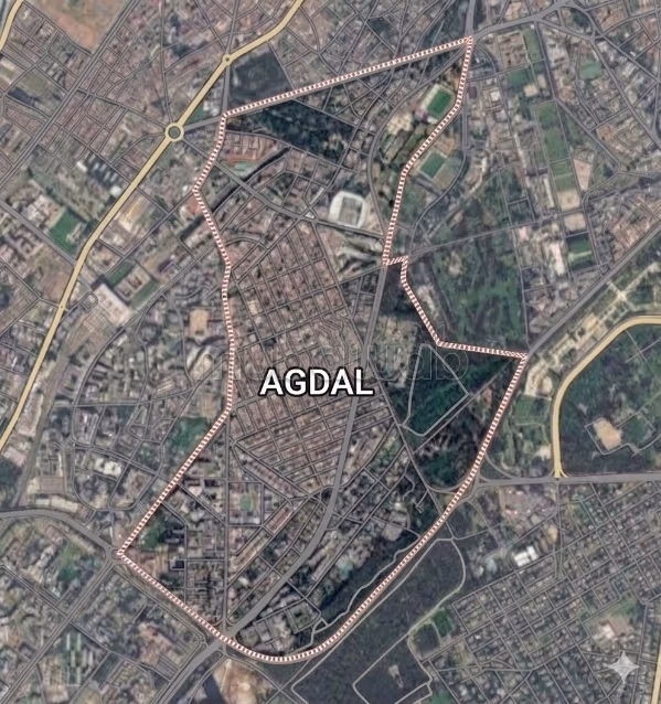 Terreno comercial en venta Agdal Rabat