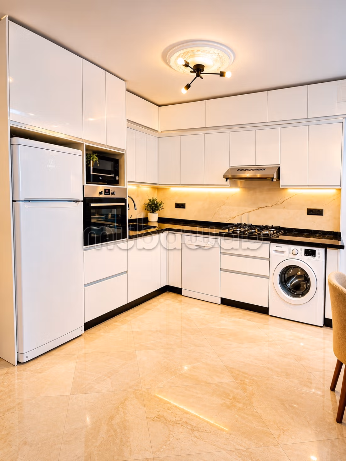 Appartement à louer dans le quartier Houda. 2 pièces magnifiques. Meublé