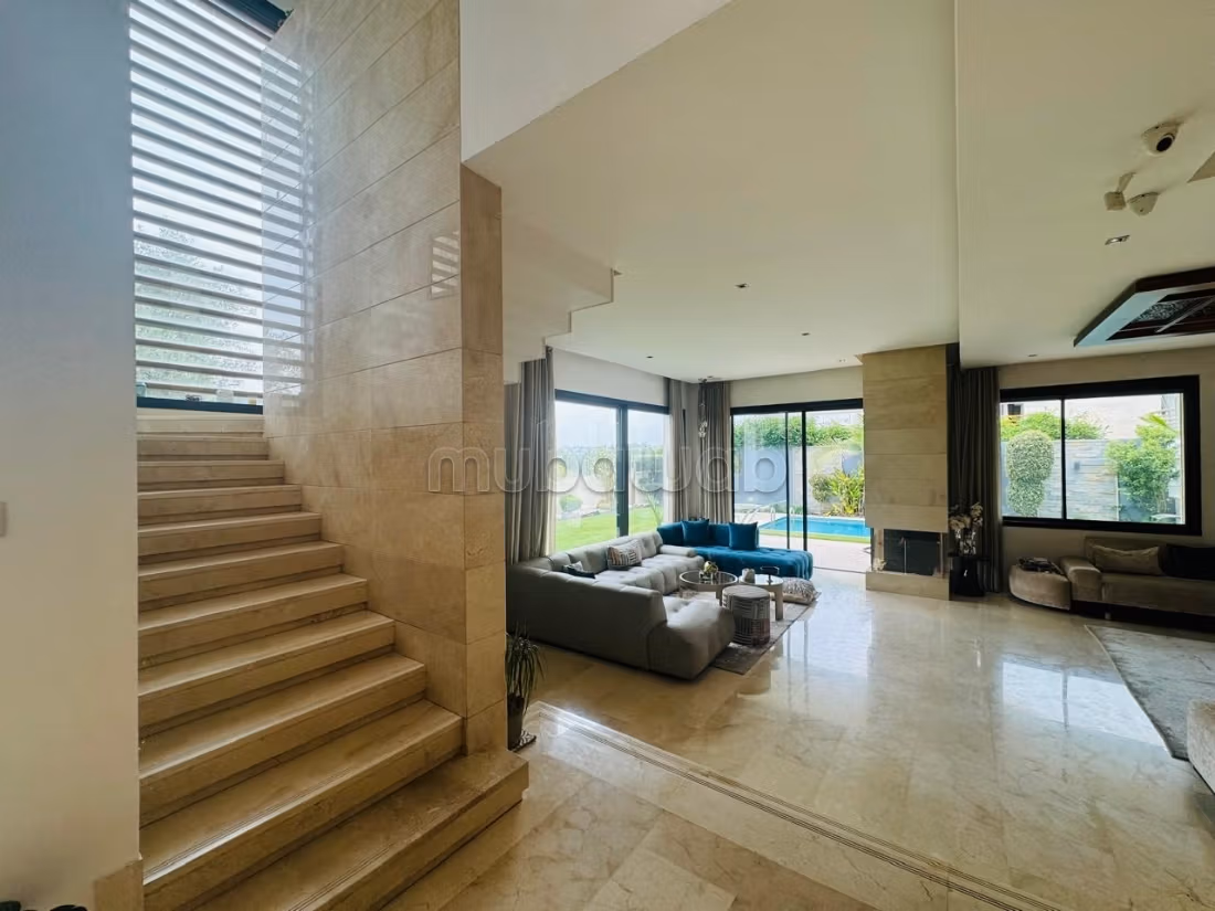 Villa for rent empty unfurnished Bouskoura