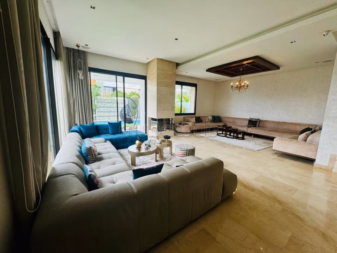 Villa for rent empty unfurnished Bouskoura