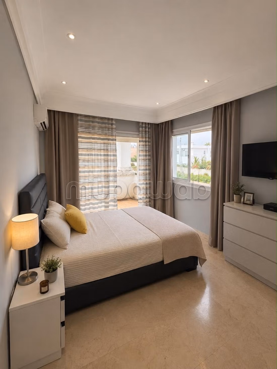 Vente villa de luxe à Dar Bouazza. 1 Pièce. Bien meublé