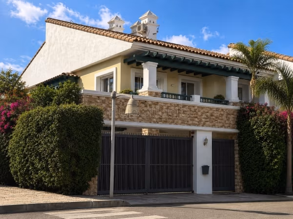 Vente villa de luxe à Dar Bouazza. 1 Pièce. Bien meublé