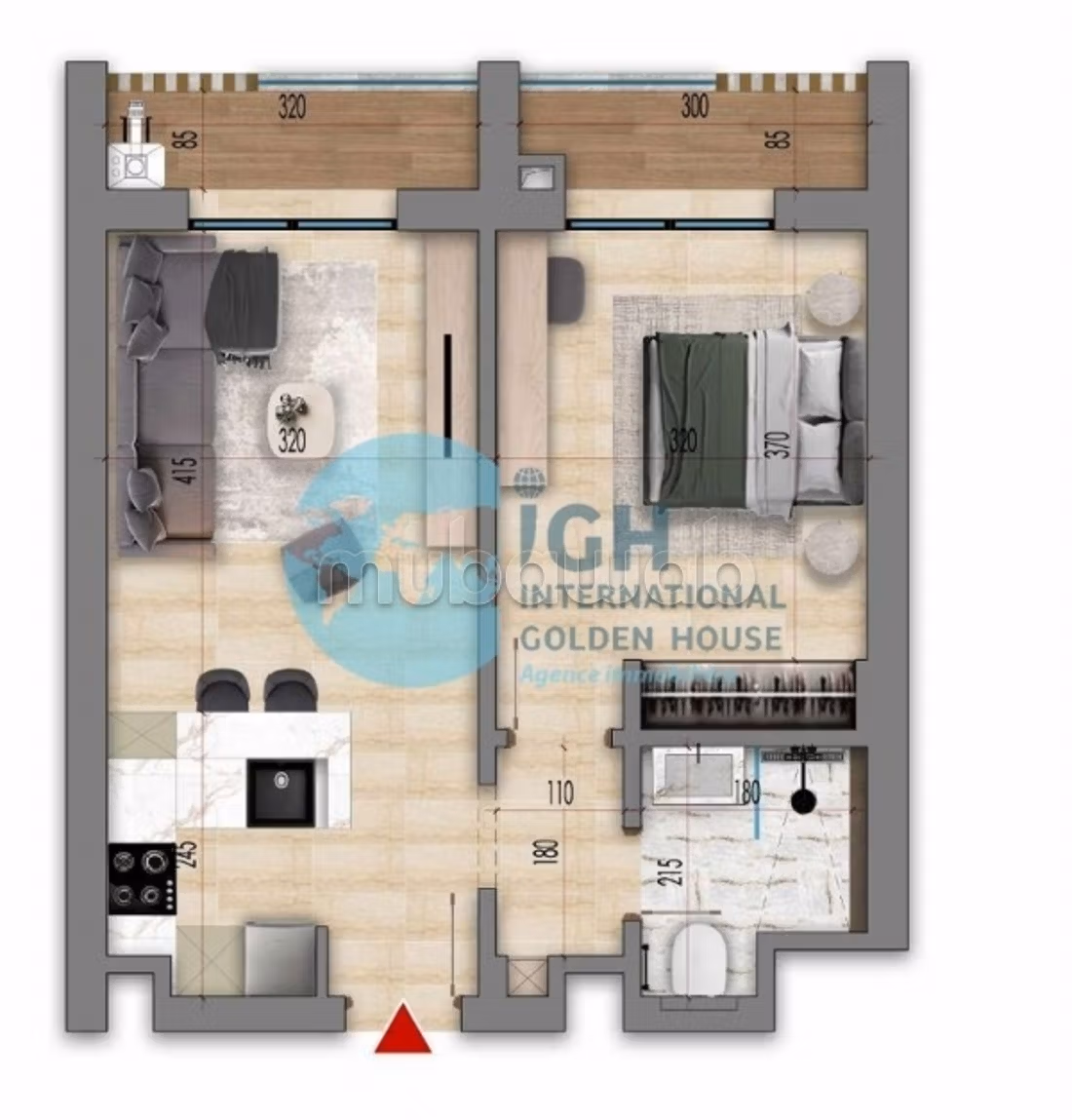 In Vendita edificio R4 a Sahloul 5 composto da 6 Appartamenti