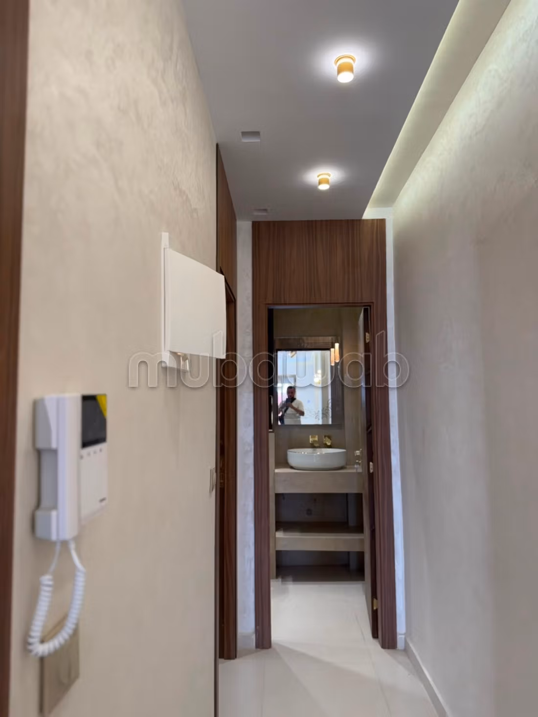 Apartment for sale in Martil. Total area 52 m². Satellite dish, security and surveillance.
