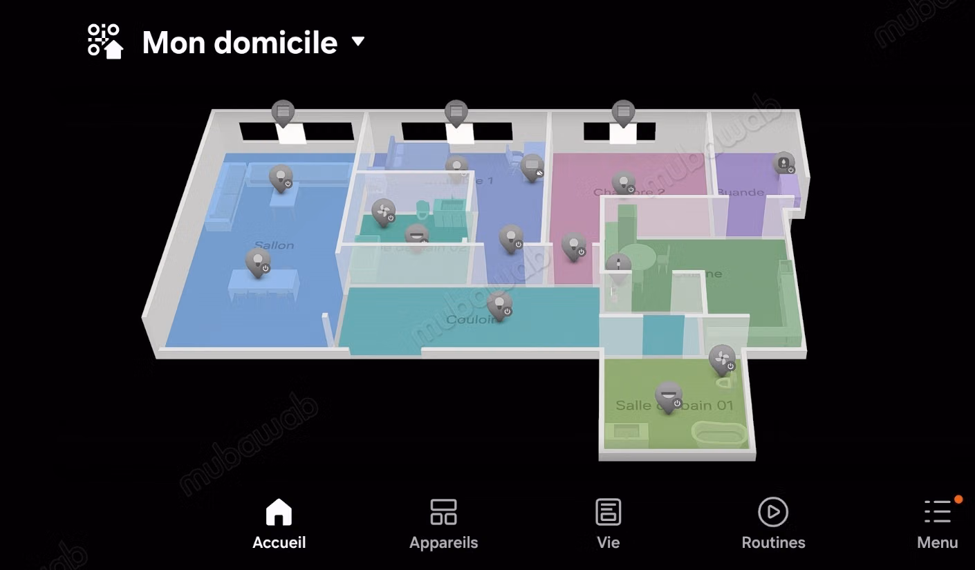 Appartement vide 87 m² avec 14m² sous sol titré