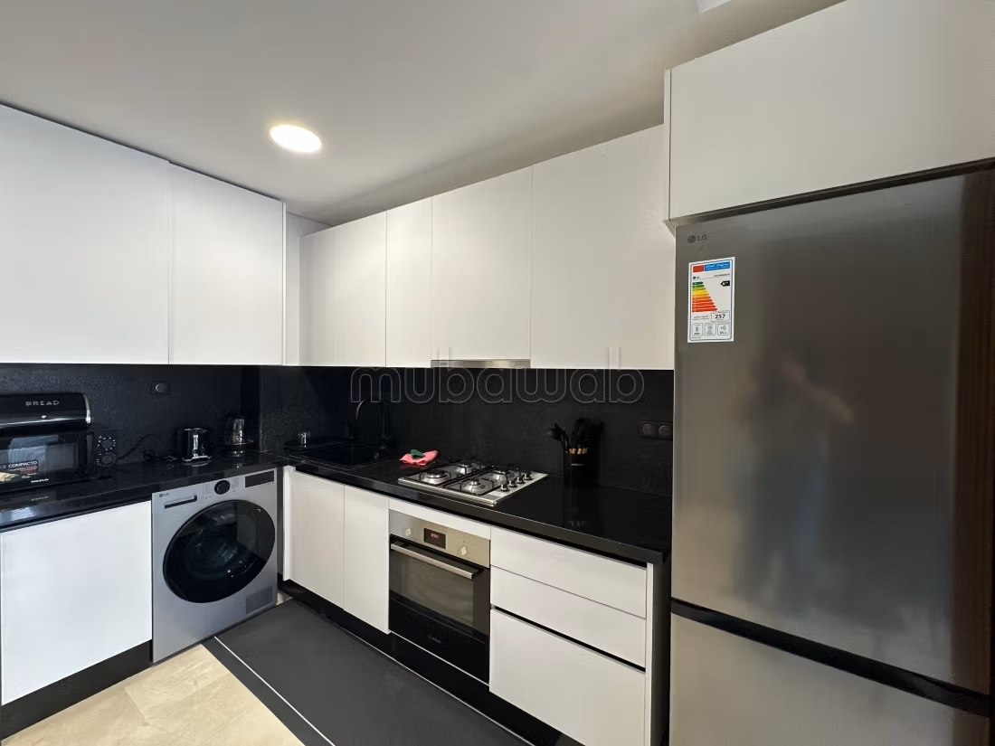 Rent this apartment in Casablanca Finance City. 1 Room. Storage unit — 3