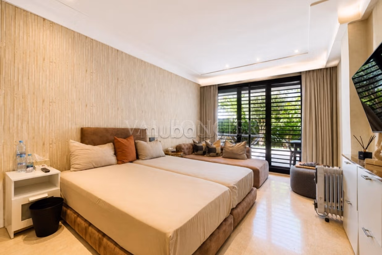 Vente Appartement Rez de Jardin 530m2 3Chambres avec Piscine Ville Verte, Bouskoura