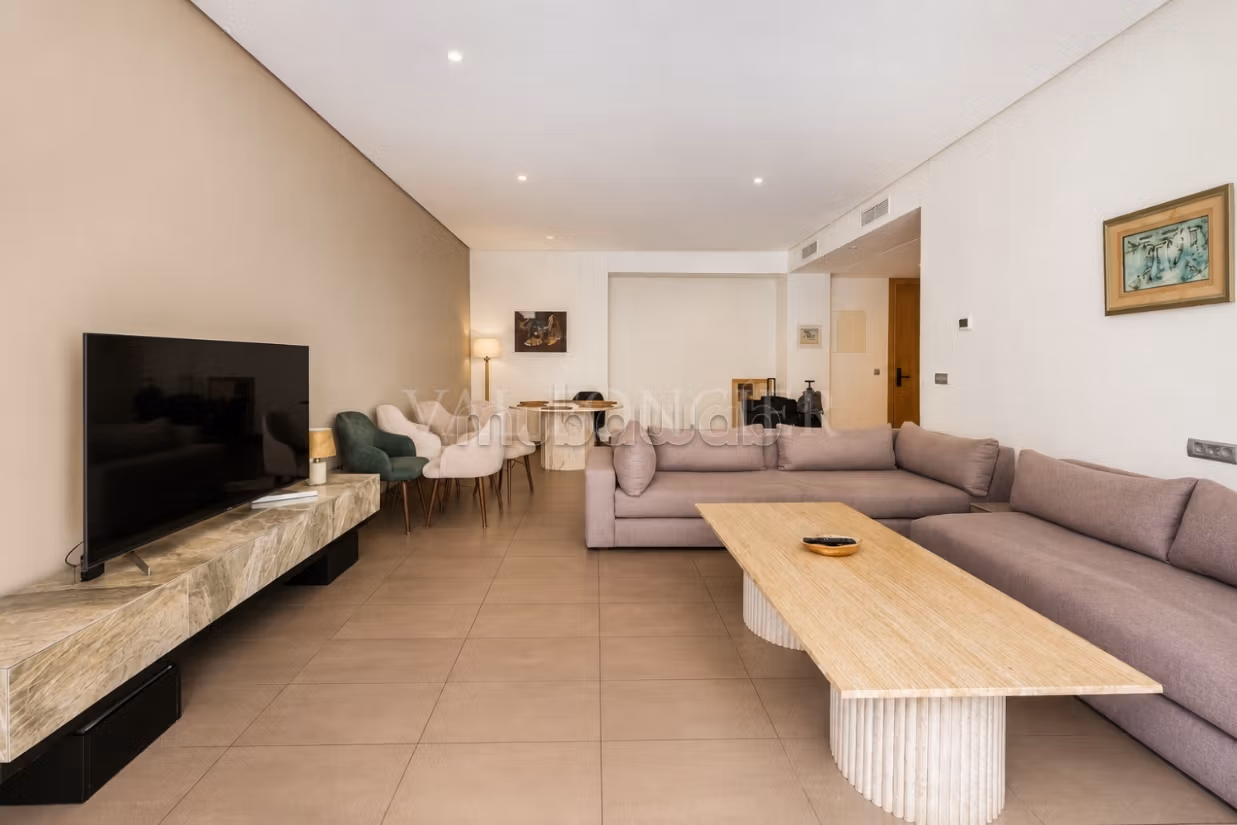 Location appartement de luxe 2chambres 129m2 à Ain Diab,
Casablanca — 3