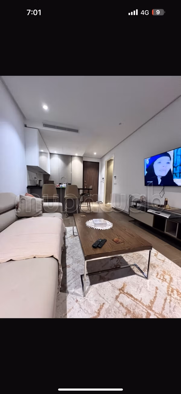 Appartement à louer à Chotrana 1. Surface de 70 m². Meublé