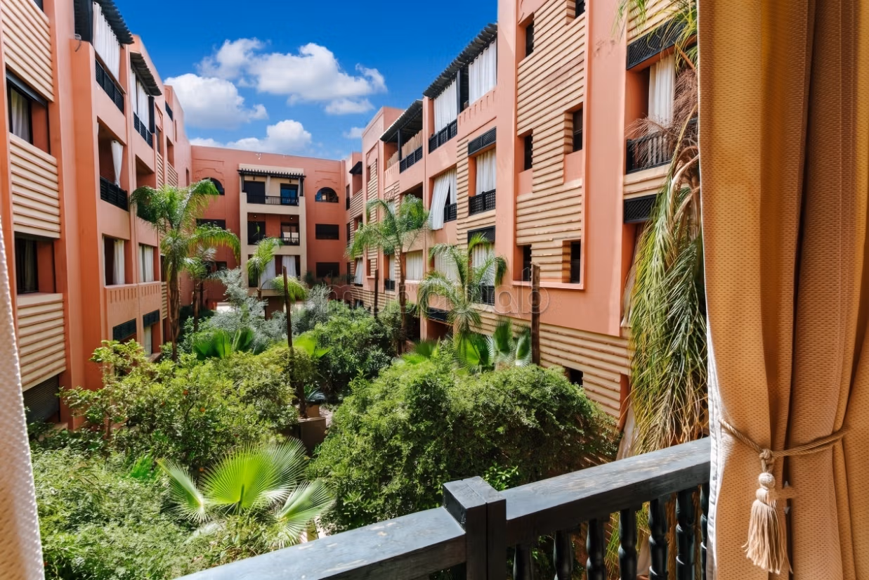 Bel Appartement meublé avec terrasse plein Guéliz