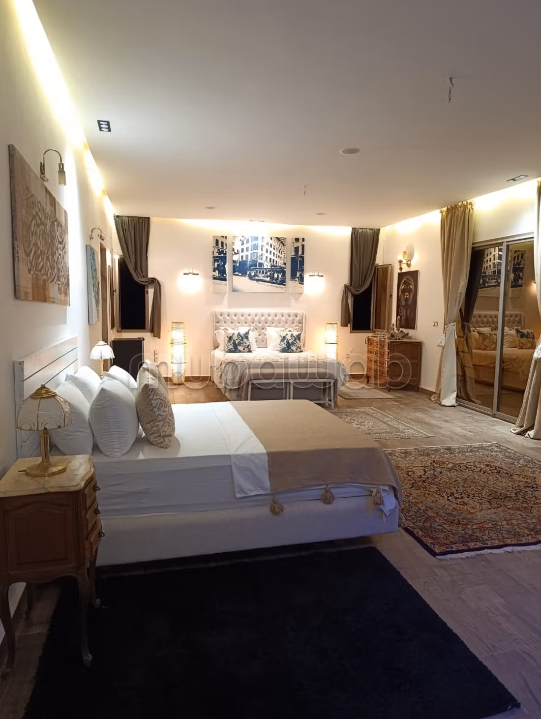 Magnificent villa for rent for your vacation on Route d'Agadir. 5 rooms. Air conditioning and pool