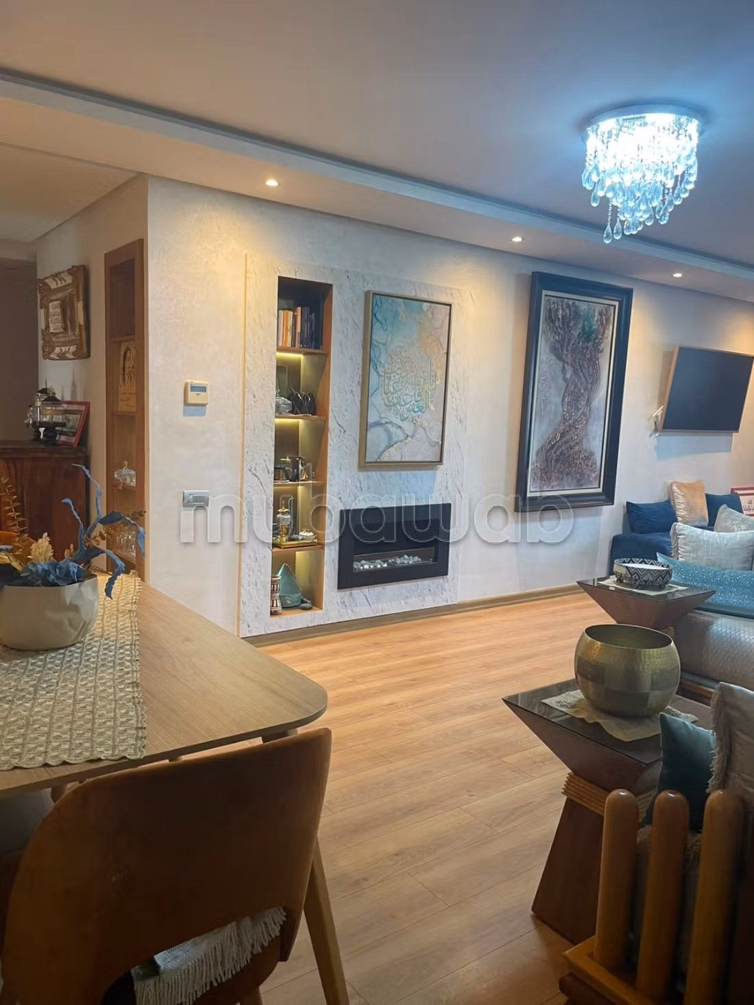 Superbe appartement à louer à Casablanca Finance City.
Surface de 150 m².
Meublé