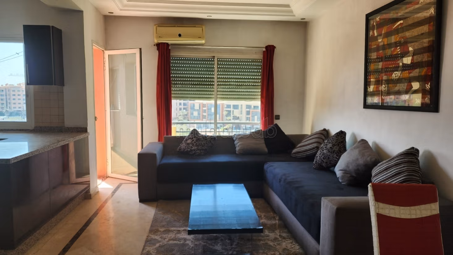 Joli appartement Meublé à Louer –Guéliz Marrakech