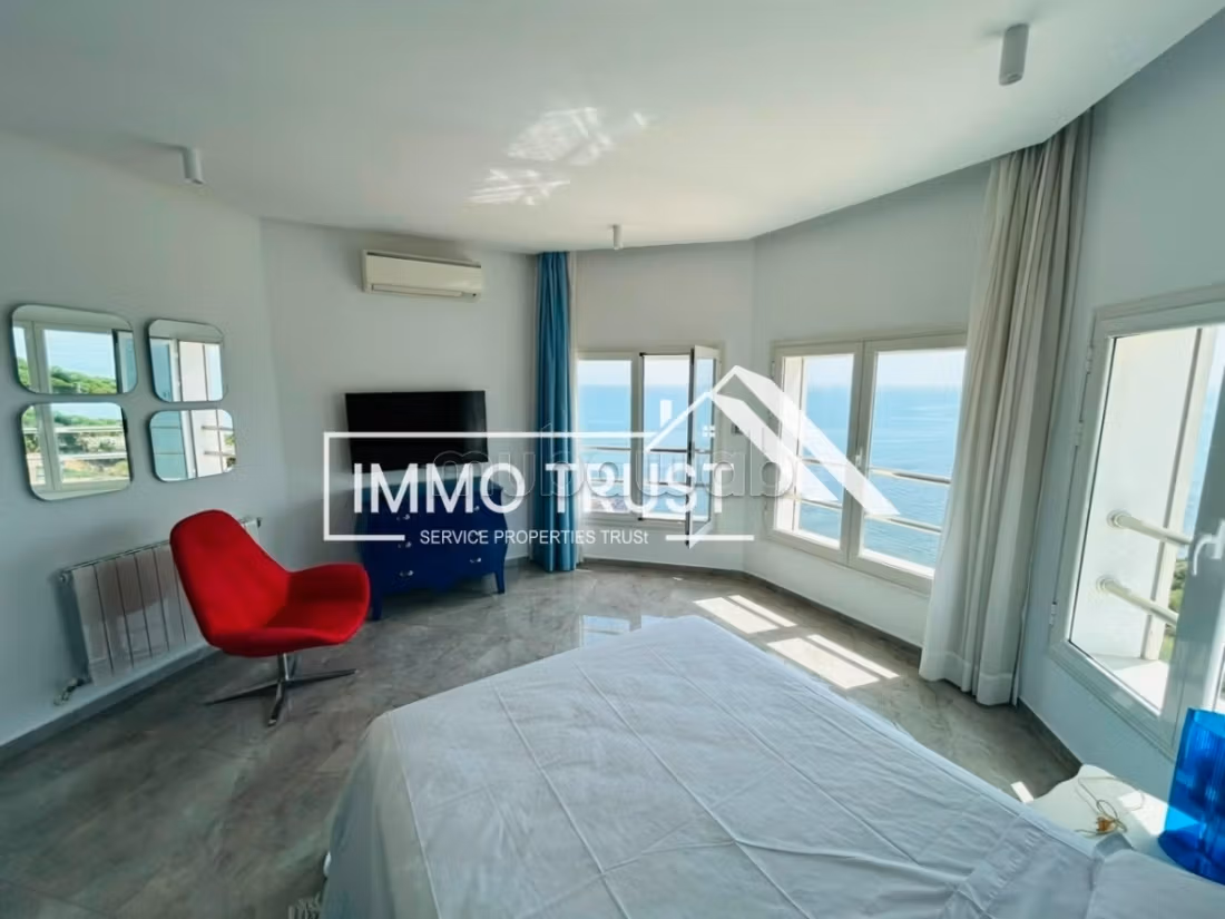Appartamento S2 vista mare a Gammarth superiore