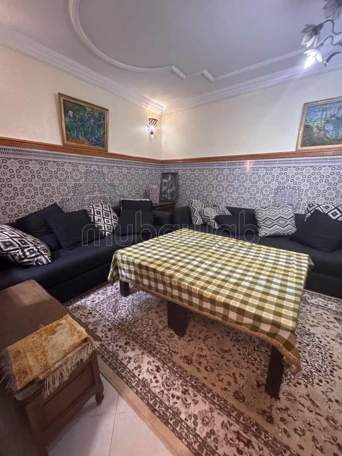 Vente d'un superbe riad à Ben Saleh. 
4 chambres agréables. 
Bien meublé