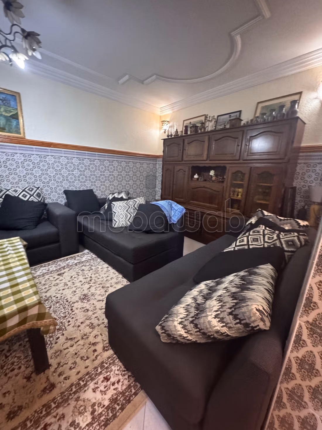 Vente d'un superbe riad à Ben Saleh. 
4 chambres agréables. 
Bien meublé