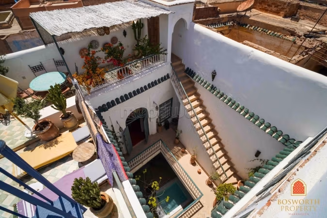Gorgeous Bab Taghzout Riad For Sale Marrakech