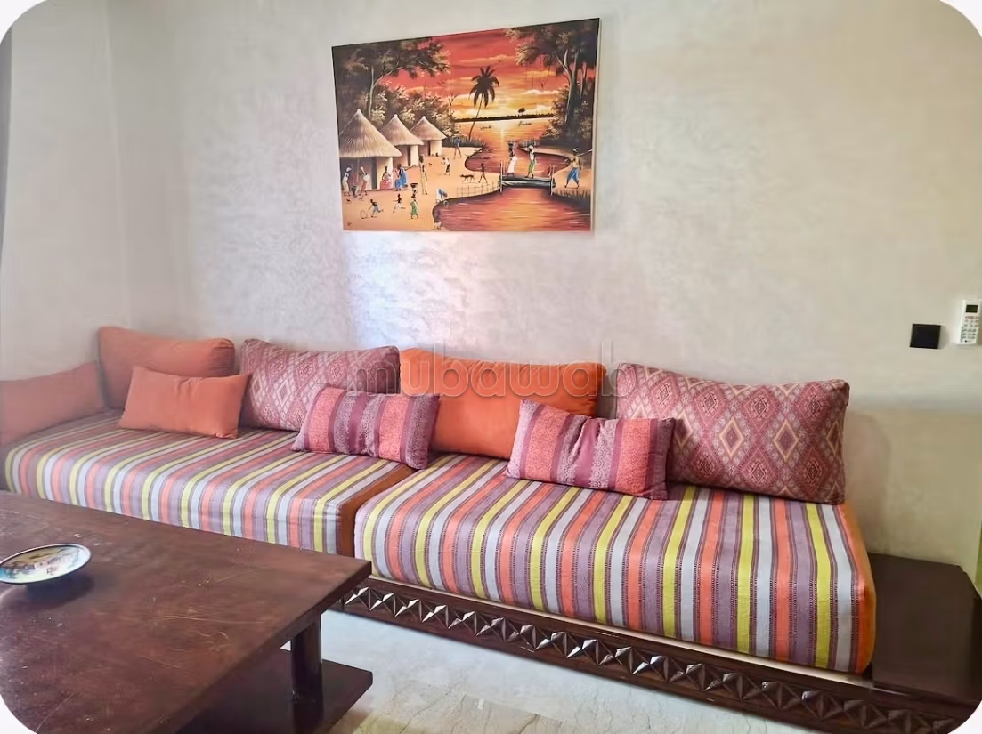 Magnifique Appartement 50 m² à vendre à Guéliz. 1 belle chambre. Meublé, résidence avec piscine — 3