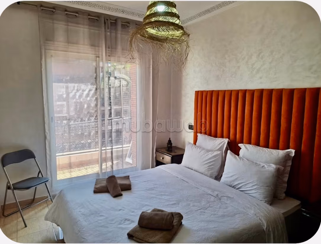 Magnifique Appartement 50 m² à vendre à Guéliz. 1 belle chambre. Meublé, résidence avec piscine — 6