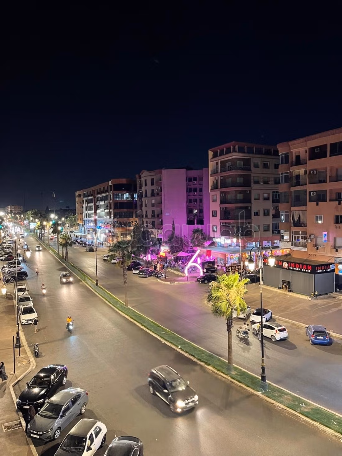 Location d'un appartement à Route Casablanca.
Surface totale 76 m².
Meublé — 4