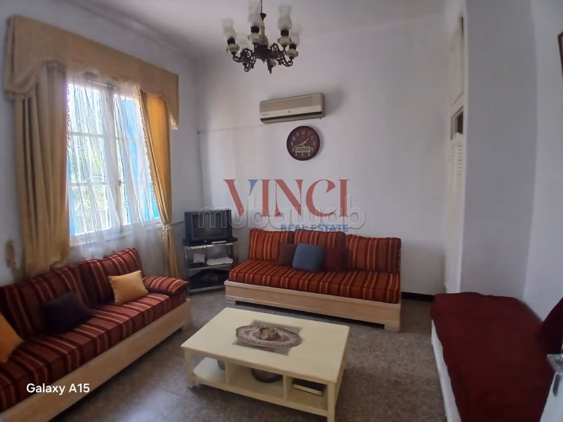 Une villa en s3 à vendre au bardo