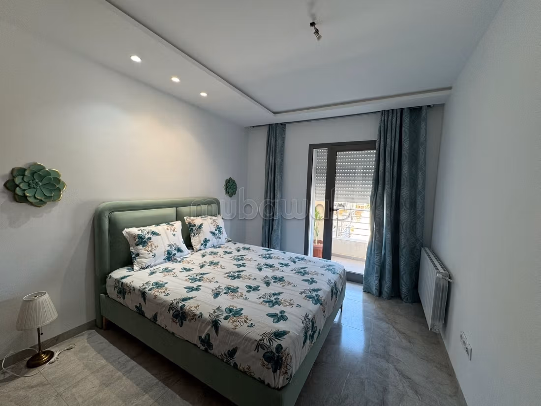 Superbo appartamento in affitto a Les Jardins de Carthage. 2 camere da letto. Arredato