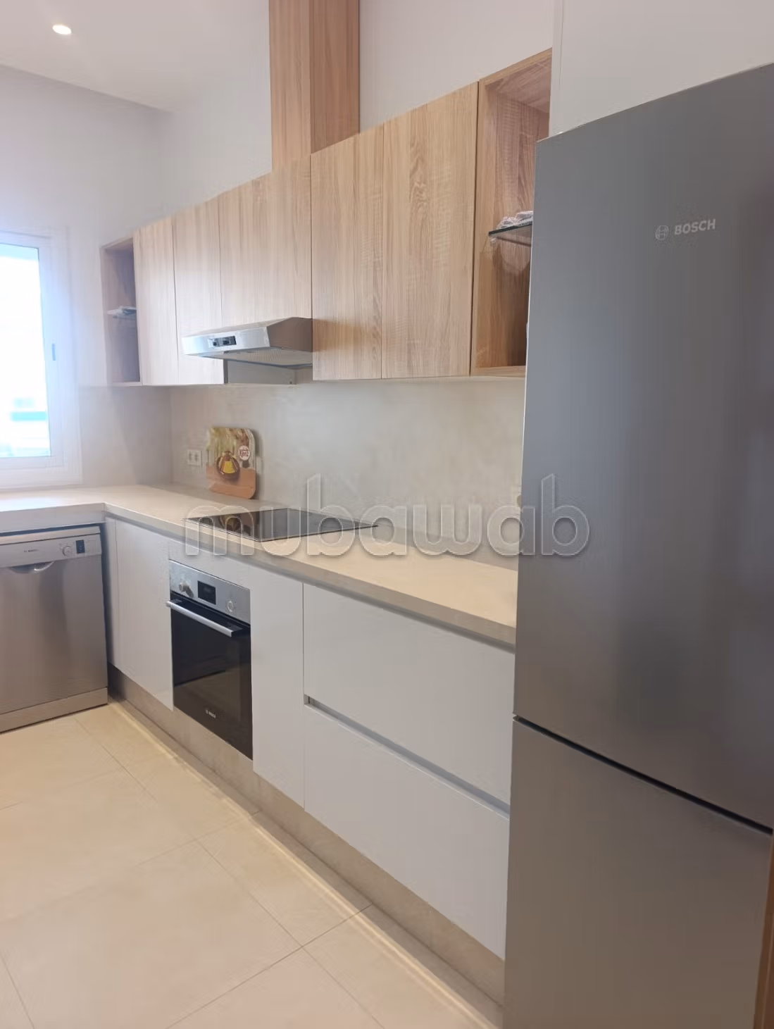 Affitto di un appartamento a Martil. Superficie totale 100 m². Ben arredato