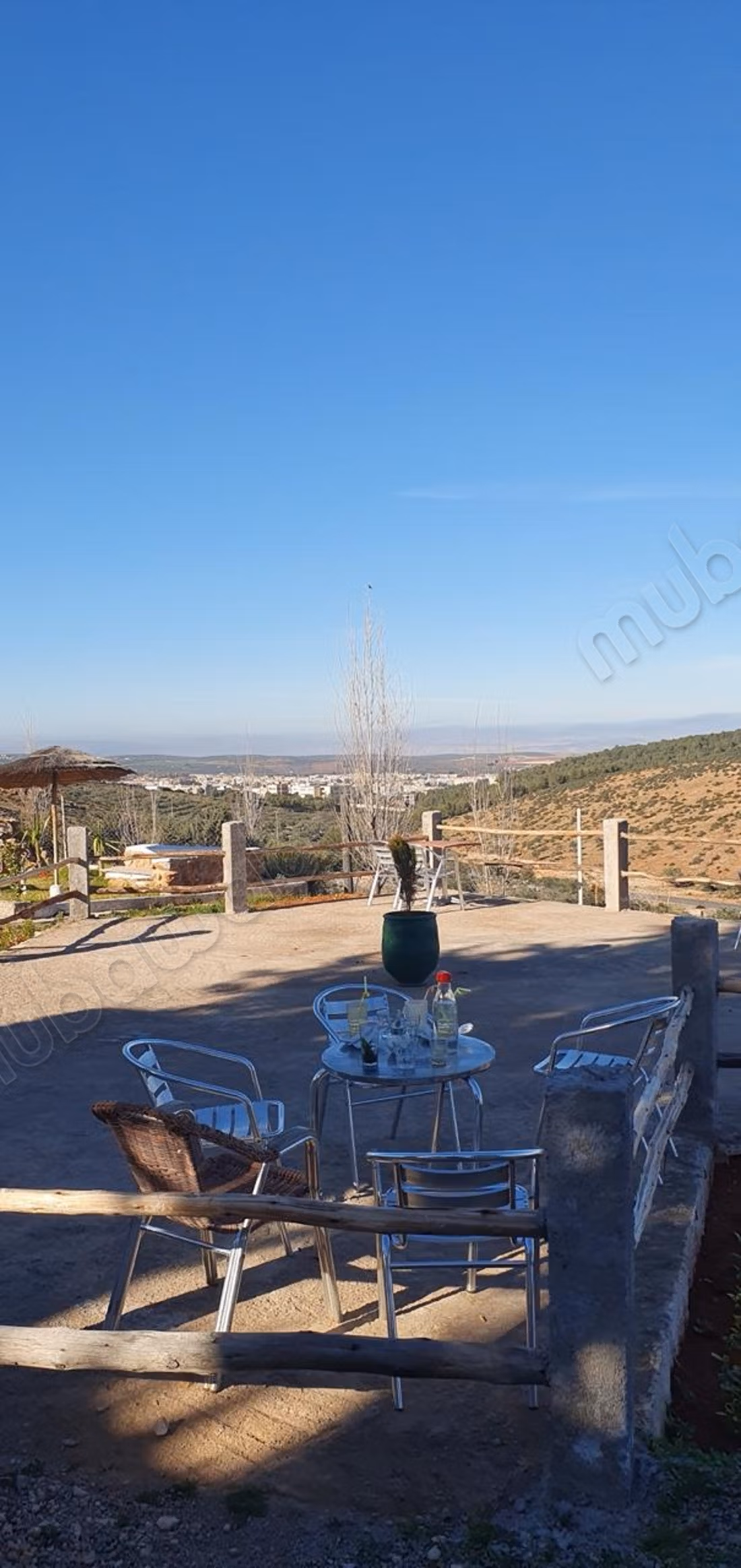 Progetto turistico con Caffè, Villa & Piscina