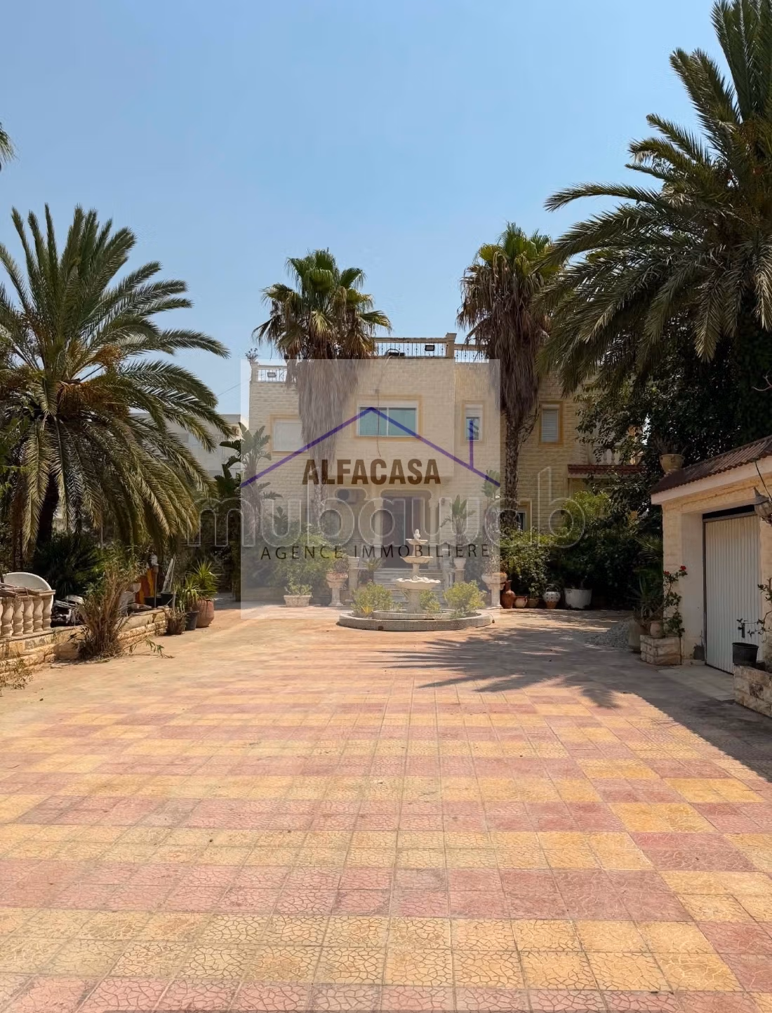 A vendre terrain villa la soukra