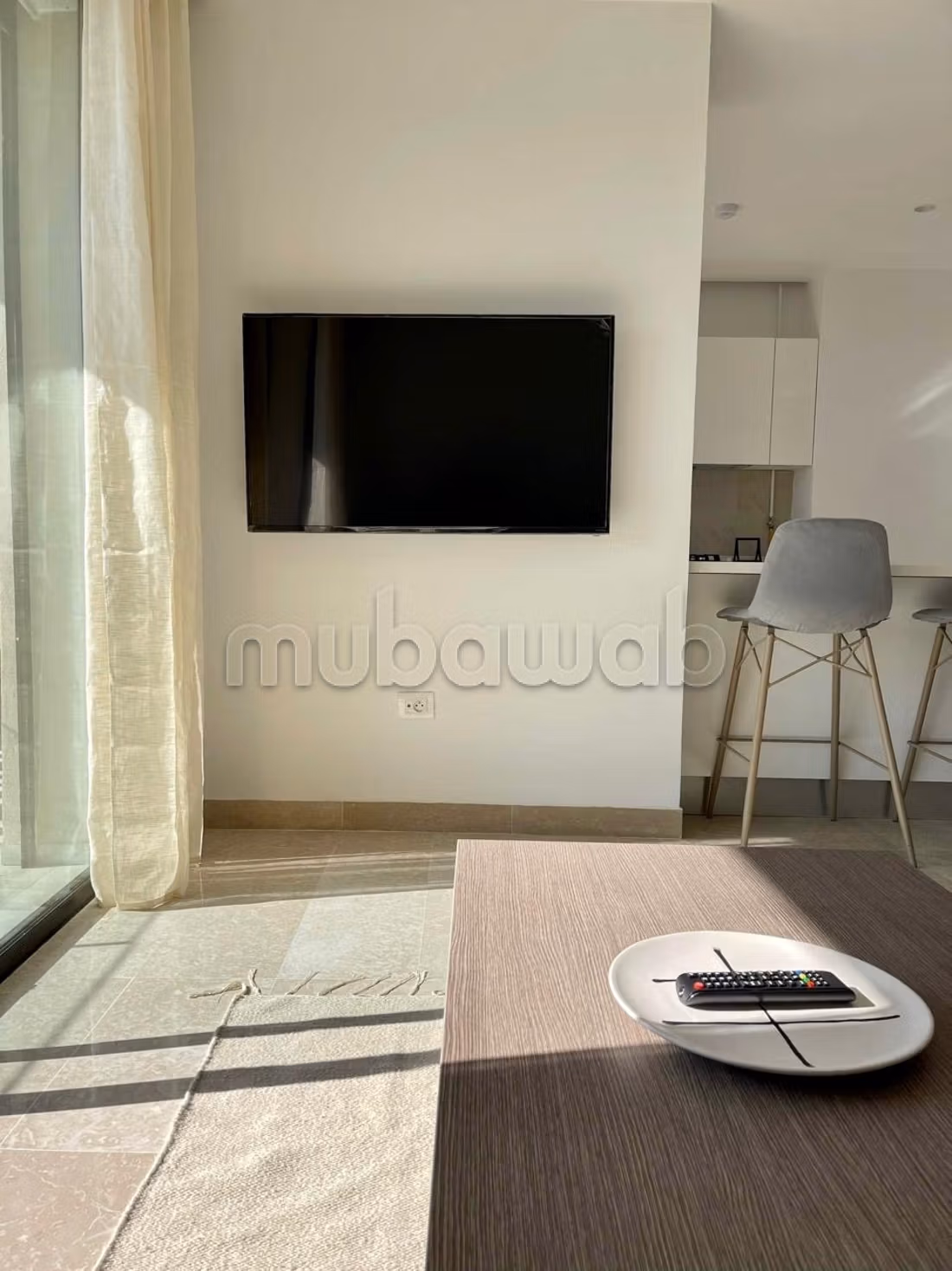 Vente d'un bel appartement a la Marsa. Surface totale 125 m². Porte blindée et chauffage central